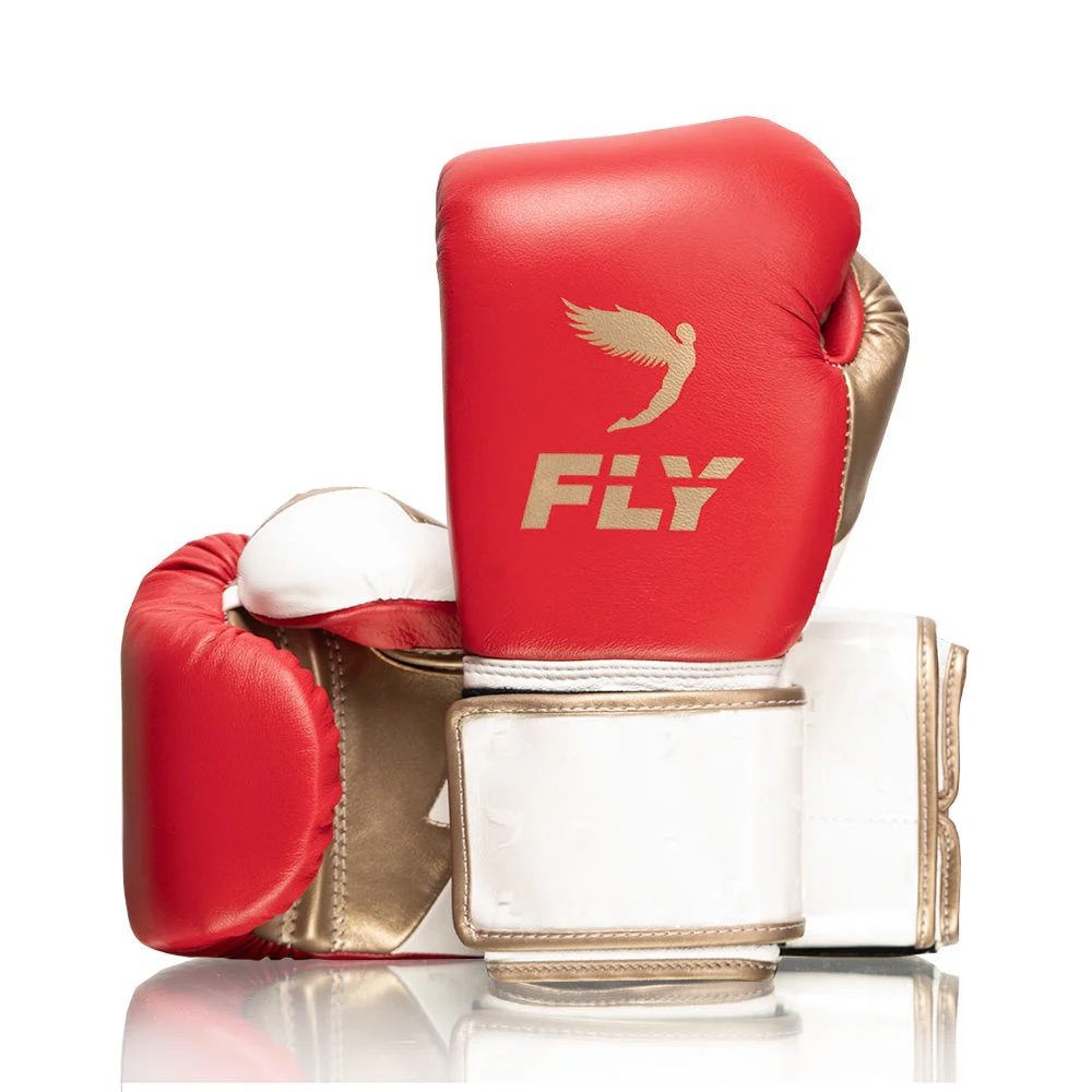 Fly Boxing Gloves Superloop Lightning, Red-White