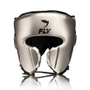 Fly Headgear Cheek Protector Knight X, Silver-Black