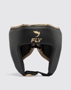 Fly Headguard Open Face, Black-Gold