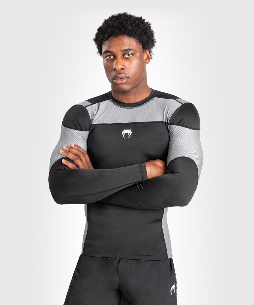 Venum Rash Guard Tempest, Black-Gray