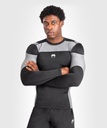 Venum Rash Guard Tempest, Schwarz-Grau