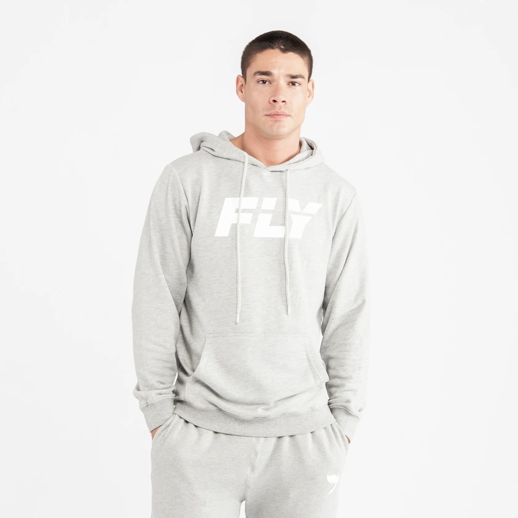 Fly Hoodie Big Logo, Grau