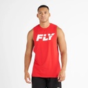 Fly Tank Top Big Logo, Rot