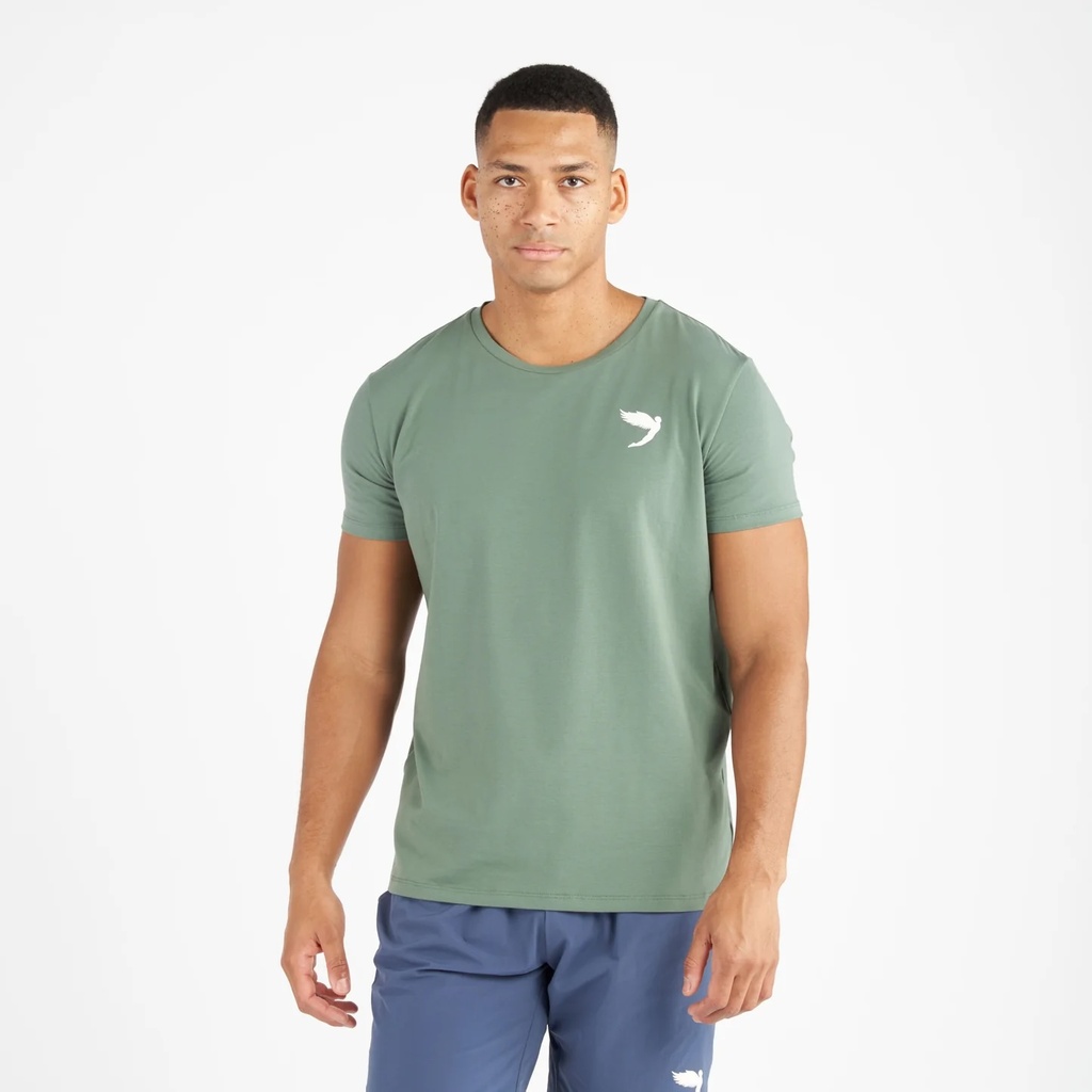 Fly T-Shirt Small Logo, Green