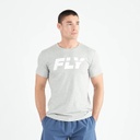 Fly T-Shirt Big Logo, Gray