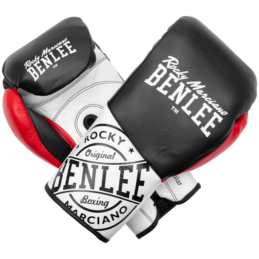 BenLee Boxhandschuhe Pro-Fight Cyclone, Schwarz-Weiß