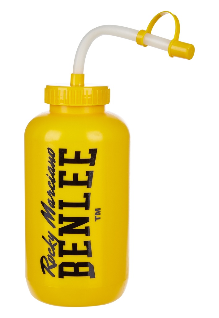 BenLee Water Bottle with Straw BEN, Yellow