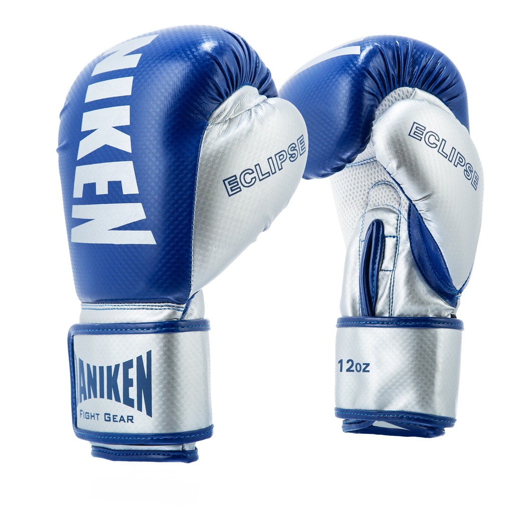 Daniken Boxing Gloves Eclipse, Blue-Silver