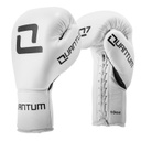 Quantum Boxing Gloves Q7 Pro Fight Laces, White