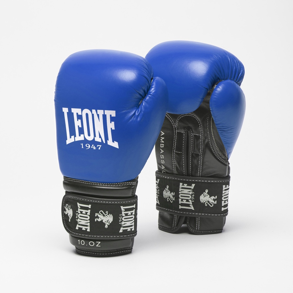 Leone Boxing Gloves Ambassador, Blue