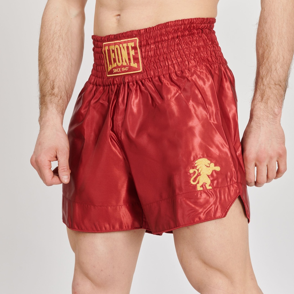 Leone Muay Thai Shorts Basic, Red