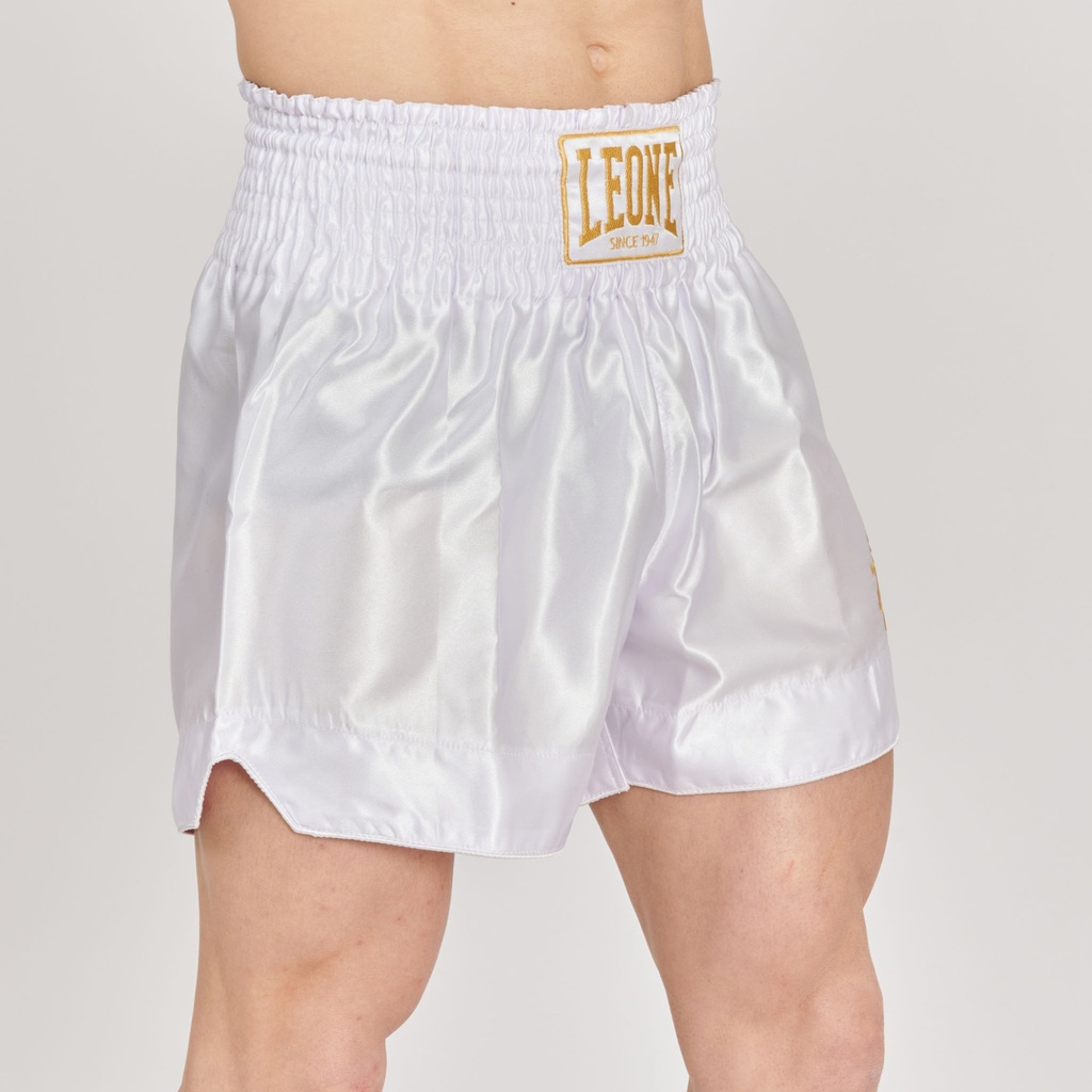 Leone Muay Thai Shorts Basic, Weiß