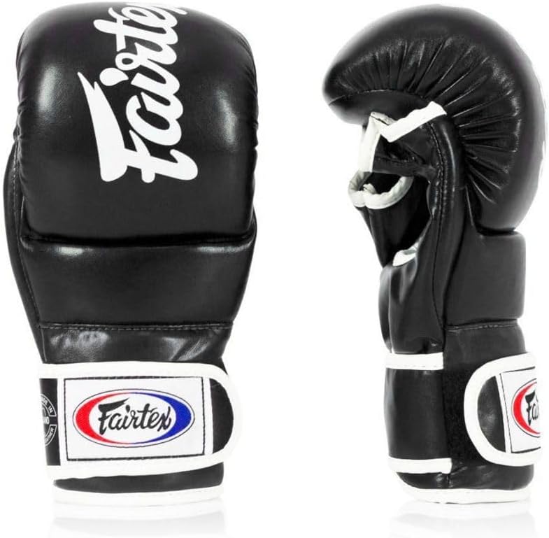 Fairtex MMA Handschuhe Super Sparring FGV18, Schwarz-Weiß