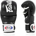 Fairtex MMA Gloves Super Sparring FGV18, Black-White