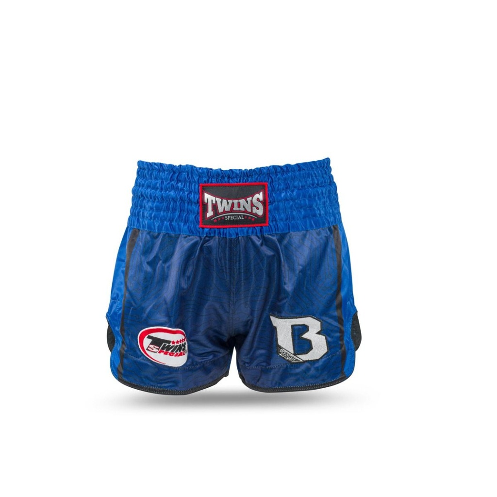 Twins X Booster Muay Thai Shorts No.4, Blau