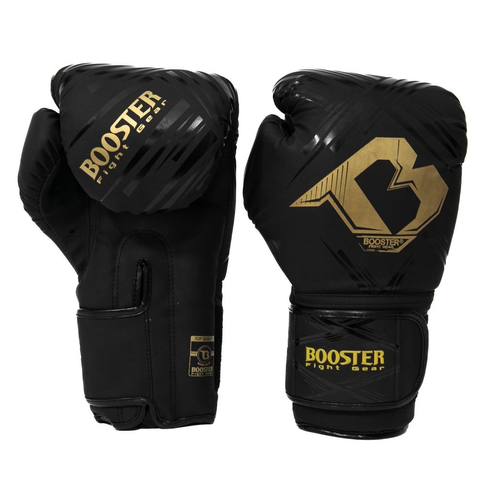 Booster Boxhandschuhe Alpha, Schwarz-Gold