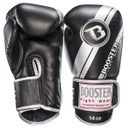 Booster Boxhandschuhe V3, Schwarz-Silber