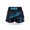 Booster Muay Thai Shorts Slugger Wave, Schwarz-Blau