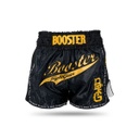 Booster Muay Thai Shorts Slugger Wave, Schwarz-Gold