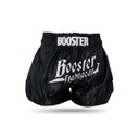 Booster Muay Thai Shorts Thunder, Black-White