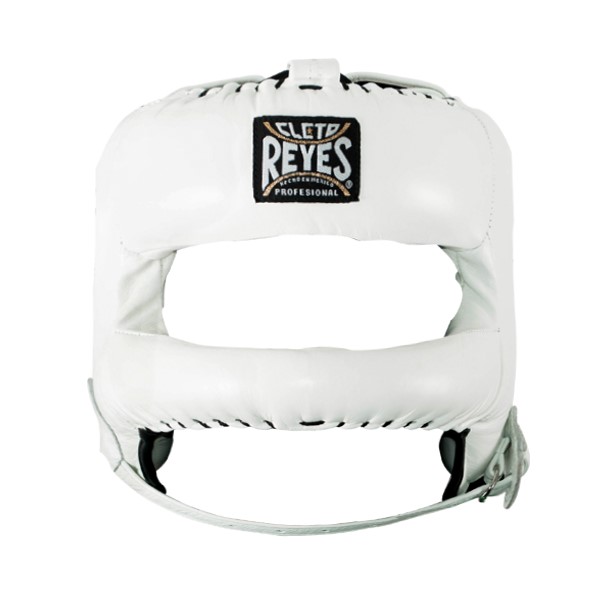 Cleto Reyes Head Guard Round Face Bar, White