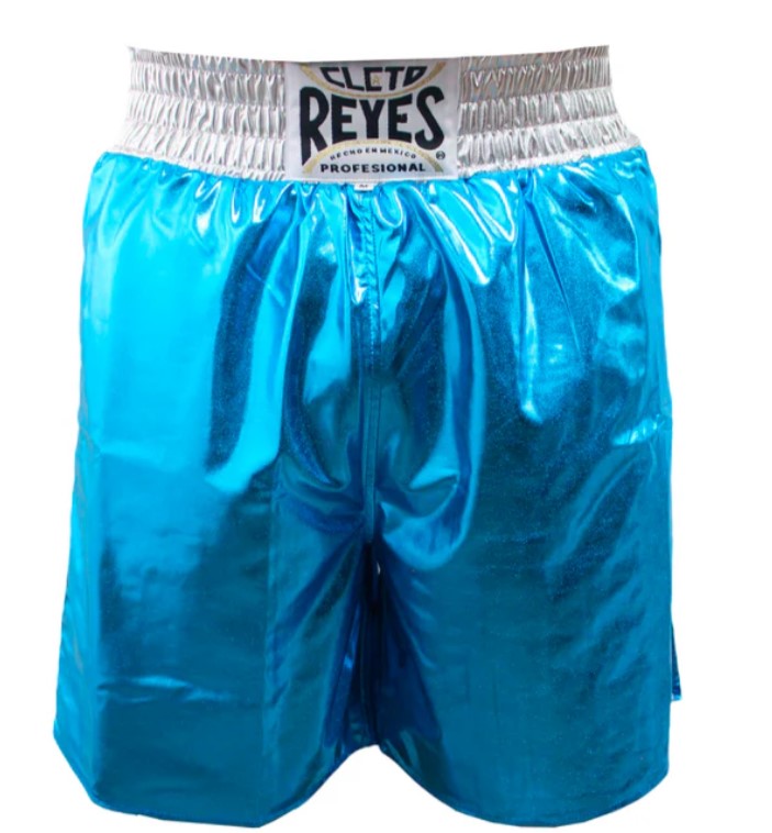 Cleto Reyes Boxhose Metallic, Blau-Weiß