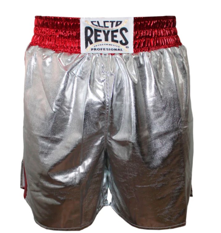 Cleto Reyes Boxhose Metallic, Silber-Rot