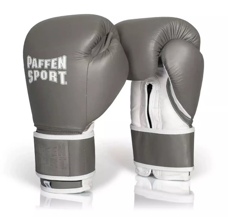 Paffen Sport Boxing Gloves Pro Klett, Gray