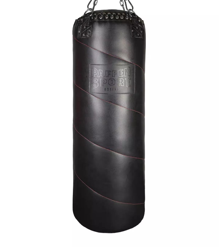 Paffen Sport Heavy Bag Black Logo Quilted 140x50cm 60kg, Black