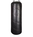 Paffen Sport Heavy Bag Black Logo Quilted 140x50cm 60kg, Black