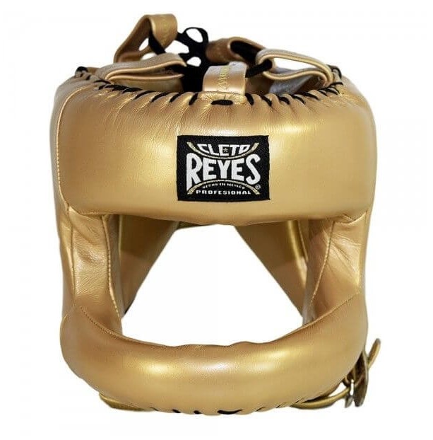 Cleto Reyes Head Guard Rounded Face Bar, Gold