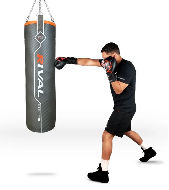 Rival Boxsack 140x40cm 50kg, Grau