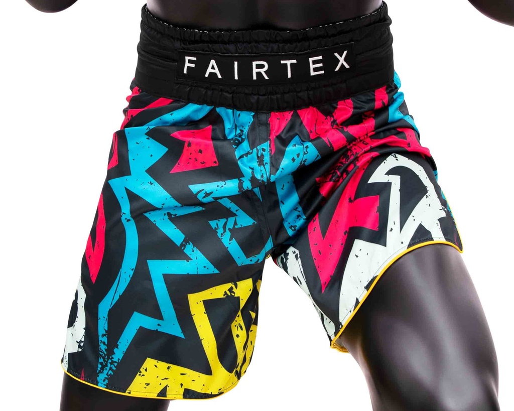 Fairtex Boxing Shorts BT2005 Graphics, Black