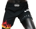 Fairtex Fight Shorts Burn AB12, Black