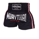 Top King Muay Thai Shorts TKTBS-217, Black