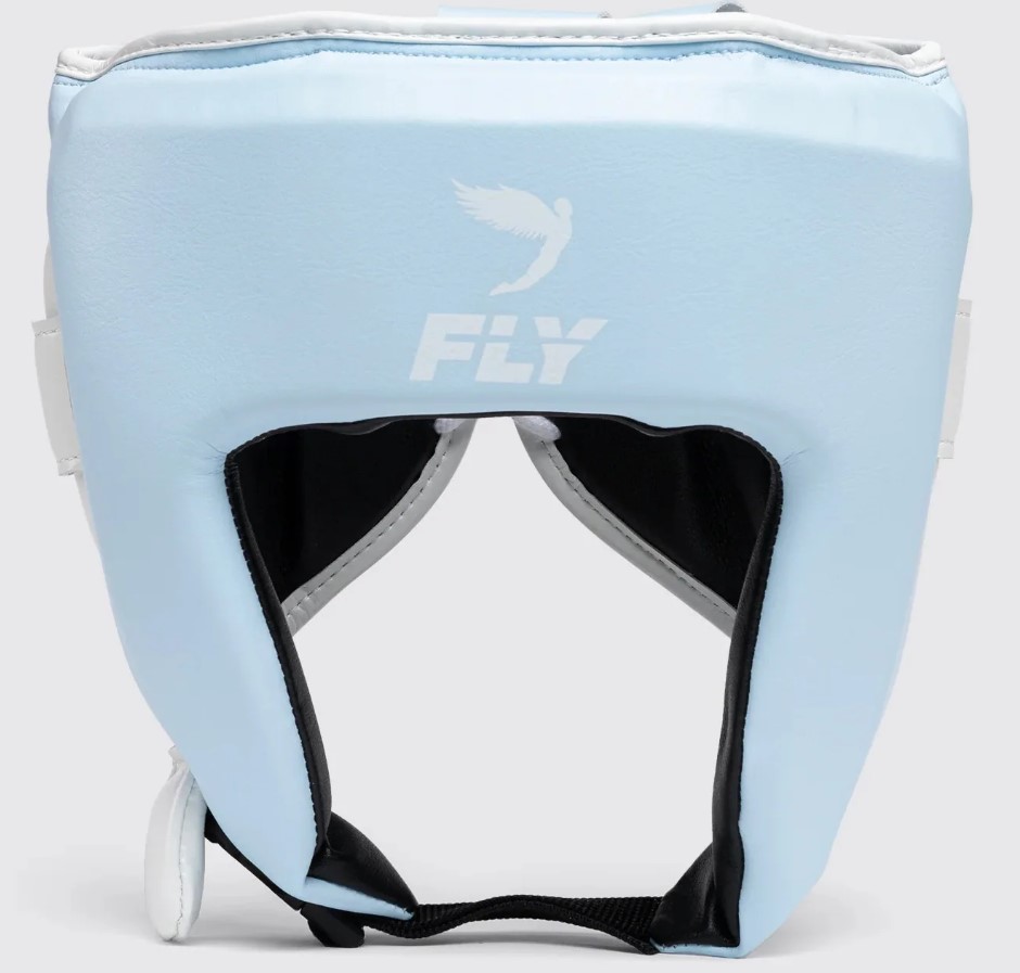 Fly Head Guard Open Face X, Light Blue