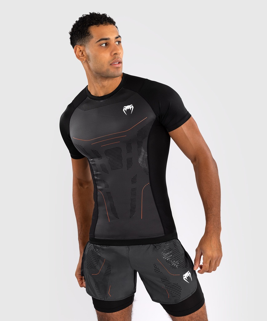 Venum Rash Guard Technical 3.0, Graphit-Schwarz