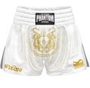 Phantom Muay Thai Shorts Sak Yant, White-Gold