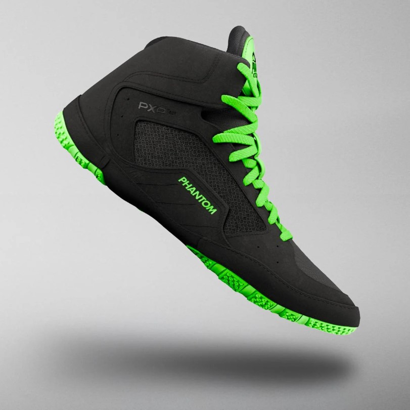 Phantom Wrestling Shoes Tactic, Black-Green