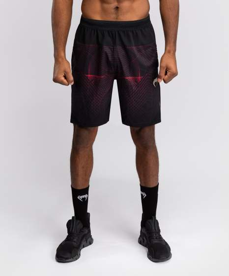 Venum Training Shorts G-Fit Air, Schwarz-Rot