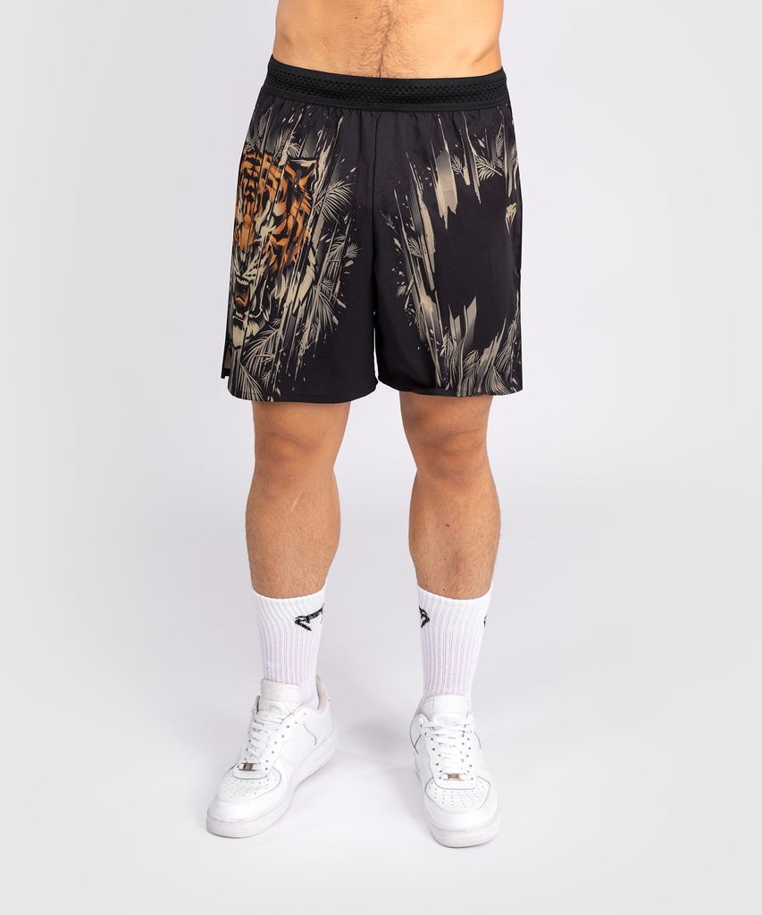 Venum Training Shorts Tiger, Schwarz