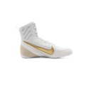 Nike Boxing Shoes Machomai 3, White-Gold