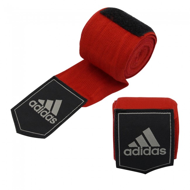 adidas Boxbandagen 4,5m Halbelastisch, Rot