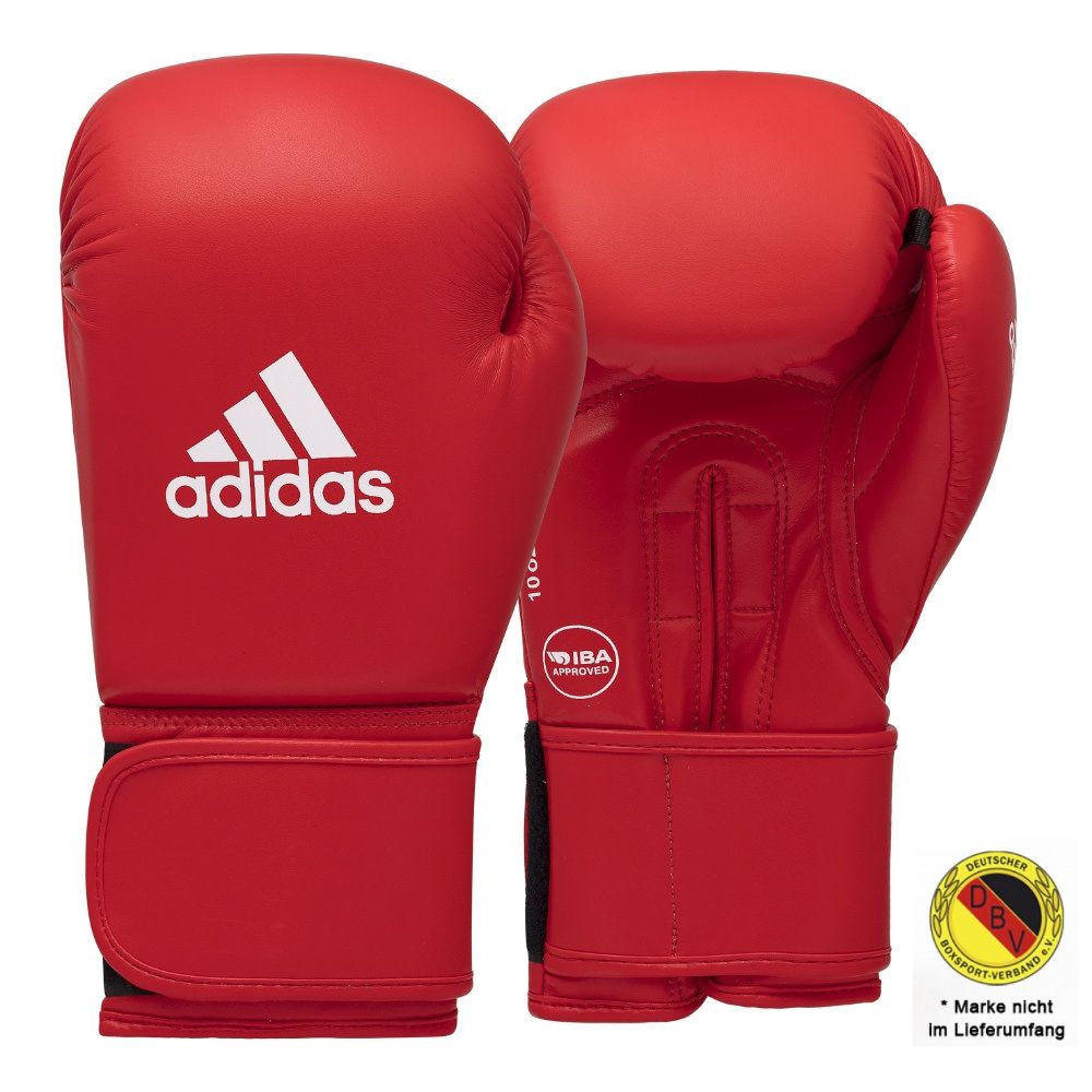 adidas Boxing Gloves IBA, Red