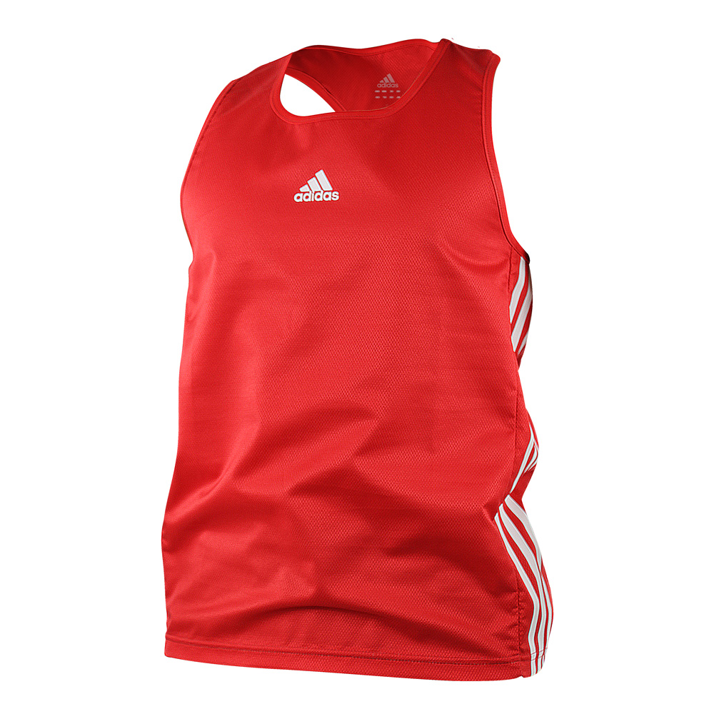 adidas Boxing Tank Top Punch Line, Rot