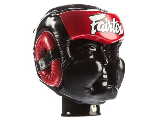 Fairtex Kopfschutz Full Coverage HG13, Rot