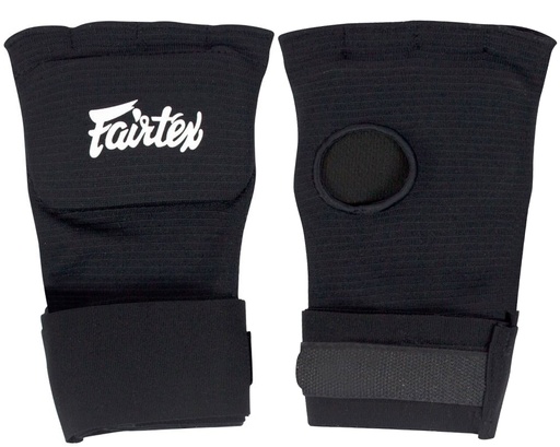 Fairtex Innenhandschuhe mit Bandage HW3, Schwarz