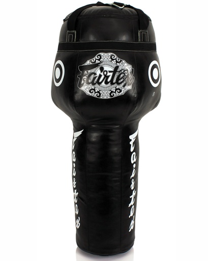 [HB13-UNGEF-S] Fairtex Heavy Bag Super Angle HB13 137x50cm Unfilled, Black