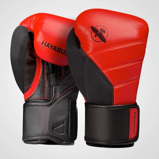 Hayabusa Boxhandschuhe T3, Rot-Schwarz