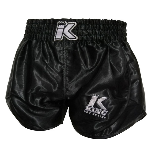 King Pro Boxing Muay Thai Shorts Retro Hybrid 1, Black